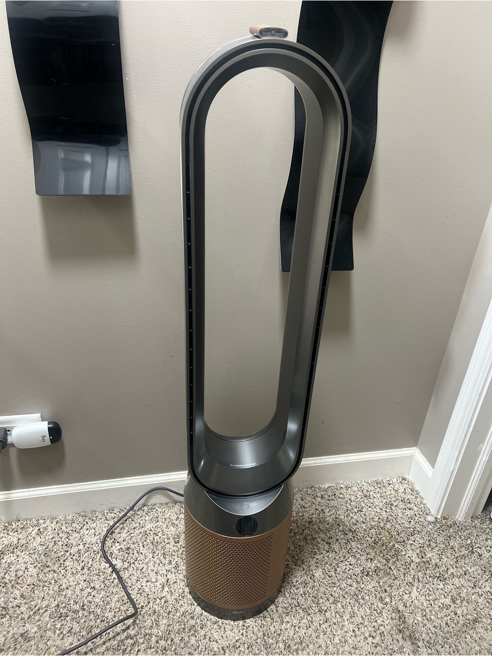 Dyson Purifier Cool Formaldehyde TP09 purifying fan-Nickel/Gold